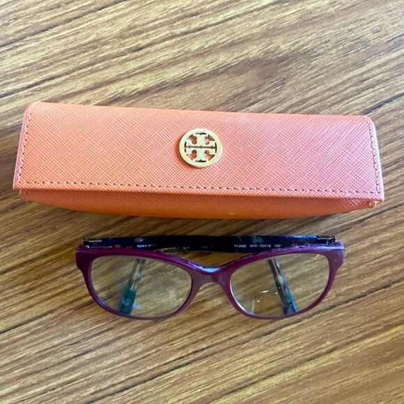 Tory Burch - Case and Eye Glasses (for parts only) - Picture 1 of 12